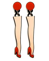 Yazbukey | Multicolor Legs Earrings | Lyst