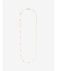 CZ by Kenneth Jay Lane | Metallic Cubic Zirconia Stationed Long Necklace | Lyst