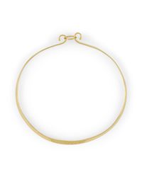 Club Monaco | Metallic Campbell Smooth Choker | Lyst