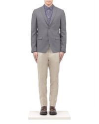 Paul Smith | Blue Floral-print Shirt for Men | Lyst