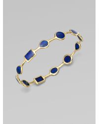 Ippolita | Metallic Lapis and 18k Yellow Gold Bracelet | Lyst