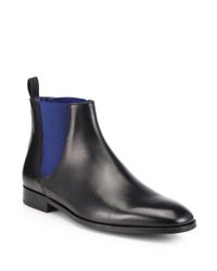 To Boot | Black Brent Leather Chelsea Boots for Men | Lyst