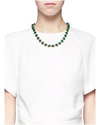 Eddie Borgo | Green Malachite Cone Necklace | Lyst