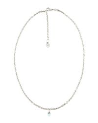 John Hardy | Metallic Batu Kali Topaz Drop Necklace | Lyst