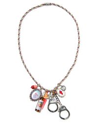 Venessa Arizaga | Metallic Busted Necklace | Lyst