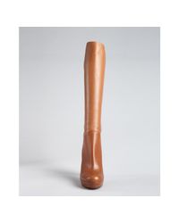 gucci tan boots