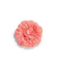 Hook + Albert | Pink Lapel Flower Pin | Lyst