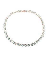 Ca&Lou | Green Debutante Crystal Necklace | Lyst