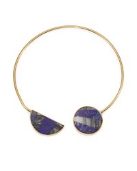 Kelly Wearstler | Metallic Nico Lapis Agate Collar Necklace | Lyst