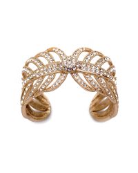 Lulu Frost | Pink Gold Tone Drift Cuff | Lyst