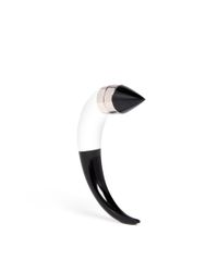 Givenchy | White Bi-colour Cone Shark Magnetic Single Earring | Lyst