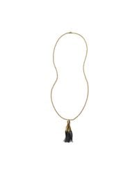 Club Monaco | Metallic Fringe Necklace | Lyst