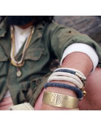 Lulu Frost - Brown George Frost Harpoon Bracelet - Lyst