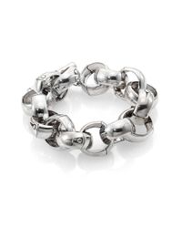 John Hardy | Metallic Sterling Silver Bamboo Link Bracelet | Lyst