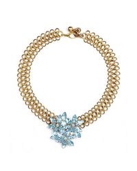 Lulu Frost - Metallic Snake Necklace 29 - Lyst