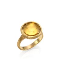 Marco Bicego | Yellow Quartz 18k Gold Ring | Lyst