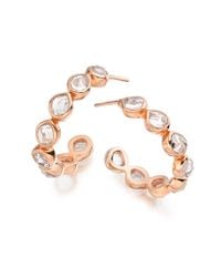 Monica Vinader | Metallic Siren Gem Hoop Earring Small | Lyst