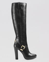 michael kors high top boots