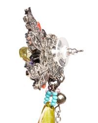 Erickson Beamon | Multicolor 'we've Got The Power' Flower Spike Earrings | Lyst