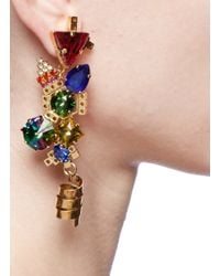 Erickson Beamon | Multicolor 'electric Avenue' Swirl Drop Earrings | Lyst