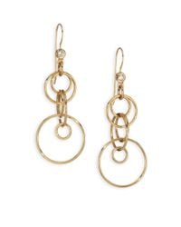 Ippolita | Metallic Glamazon Diamond & 18k Yellow Gold Mini Jet Set Drop Earrings | Lyst