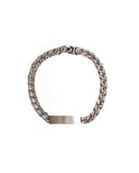Janis By Janis Savitt | Metallic Antique Silver Id Choker | Lyst