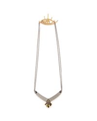 Eddie Borgo | Metallic Horus Pendant Necklace | Lyst