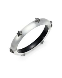 Alexis Bittar | Gray Jeweled Star Lucite Bracelet | Lyst