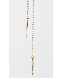Loren Stewart | Yellow Arrow Chain Earring | Lyst