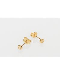 Satomi Kawakita | Metallic Small Sun Diamond Studs | Lyst