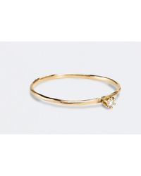 Satomi Kawakita | Orange White Diamond Solitare Ring | Lyst