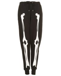 topshop joggers black