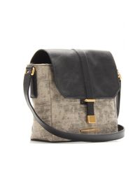 Marc By Marc Jacobs Leather Accented Mini Messenger Bag In