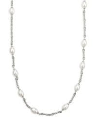 Judith Ripka | Metallic Crystal Sterling Silver Pendant Necklace | Lyst