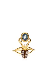 Daniela Villegas | Kephris Blue Sapphire Ring | Lyst