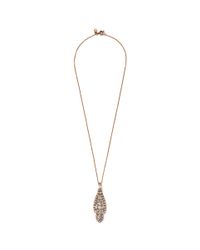 J.Crew | Red Crystal Icicle Pendant Necklace | Lyst