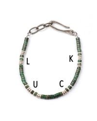 Lulu Frost - Green George Frost Morse Bracelet Luck for Men - Lyst