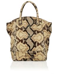 Valentino | Multicolor Rockstud Python Tote | Lyst
