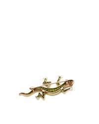 Simon Teakle | Green Antique Demantoid Garnet Lizard Brooch | Lyst