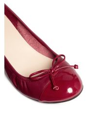 cole haan red patent leather pumps