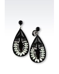Emporio Armani | Green Earrings | Lyst