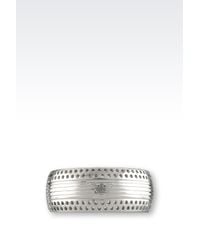 Emporio Armani | Metallic Ring | Lyst