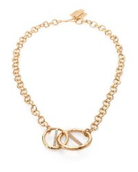 Kelly Wearstler | Metallic Regent Chain Link Pendant Necklace | Lyst