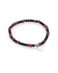Tateossian | Purple Carnival Bracelet for Men | Lyst