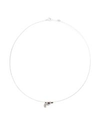 Bao Bao Wan | Metallic 'Little Pistol' 18K Gold Diamond Necklace | Lyst