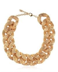 Balmain | Metallic Gold Plated Chain Necklace | Lyst