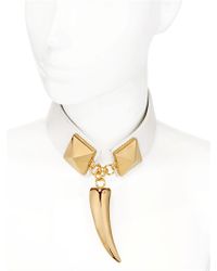 Giuseppe Zanotti White Design Collection Necklace