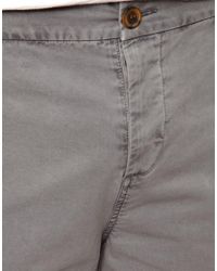 mens longer length chino shorts