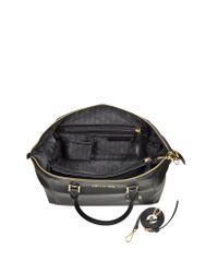 MICHAEL Michael Kors | Black 'large Riley' Satchel | Lyst