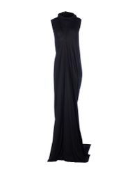 Rick Owens Lilies - Black Long Dress - Lyst